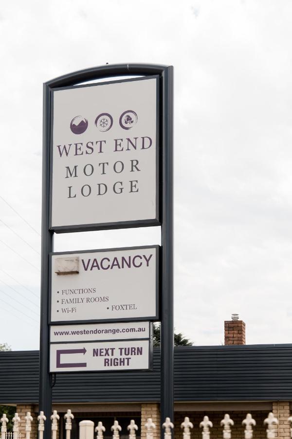 West End Motor Lodge Orange Exterior foto