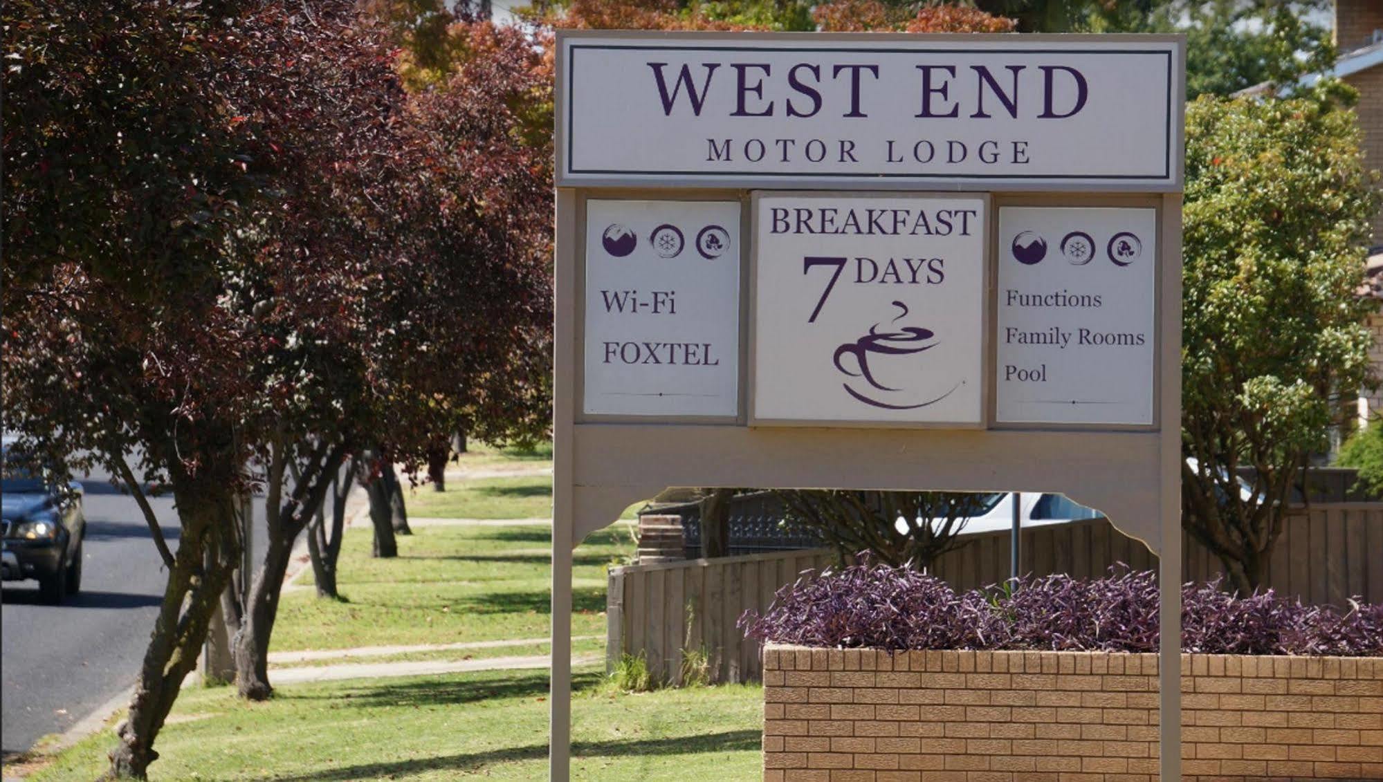 West End Motor Lodge Orange Exterior foto